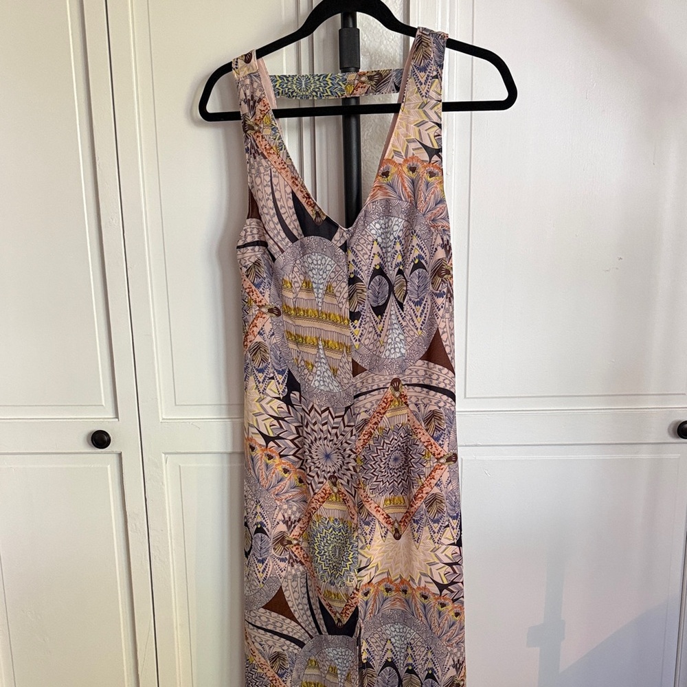 Umgee Front Slit Maxi Dress